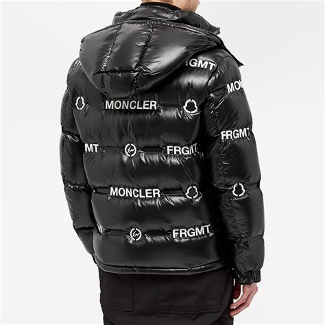 moncler black jacket logo.